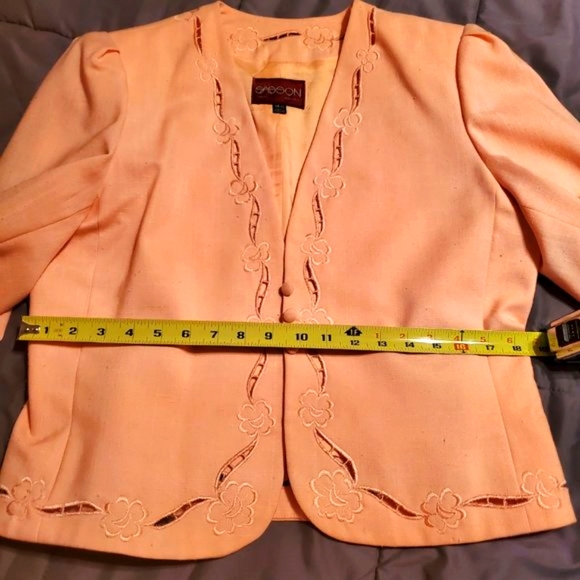 Vintage 80s Sasson 3PC Business Suit, Size 14/15 - Picture 11 of 16